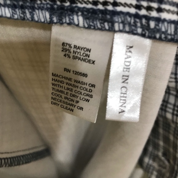 Amanda & Chelsea Alex pants modern fit ankle pants 22W plus size NWT E - Picture 3 of 4